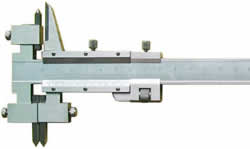 Apothem and centerline vernier caliper,measuring distance tools