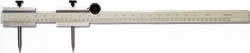 Vernier scriber solid-vernier
