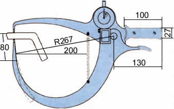 External dial caliper gages