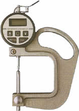 Lens thickness gauge