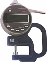 Digital thickness gage