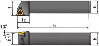 Threading tool holder
